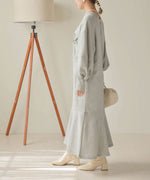 LOGO SWEAT FLARE ONEPIECE