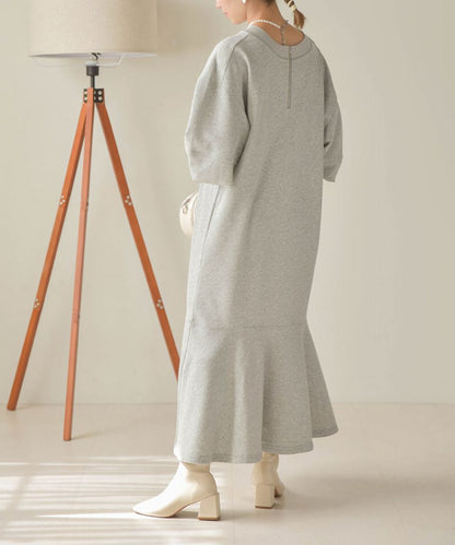 LOGO SWEAT FLARE ONEPIECE