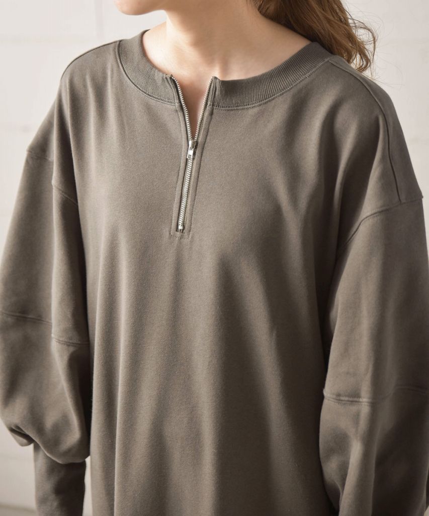 LOGO SWEAT FLARE ONEPIECE