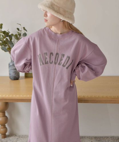LOGO SWEAT FLARE ONEPIECE
