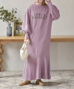 LOGO SWEAT FLARE ONEPIECE