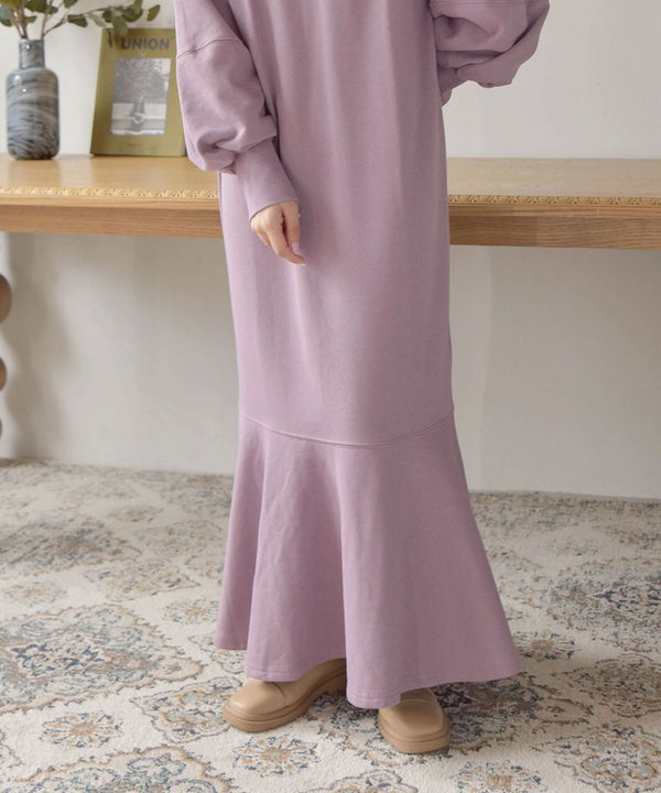 LOGO SWEAT FLARE ONEPIECE