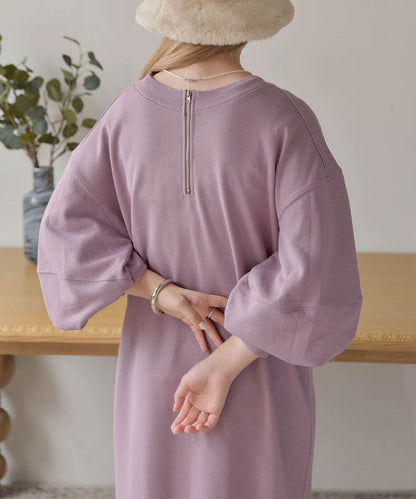LOGO SWEAT FLARE ONEPIECE