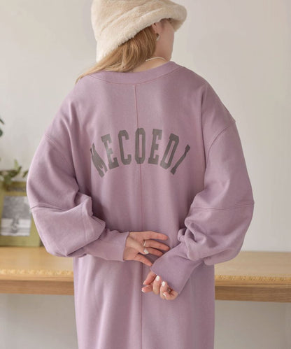 LOGO SWEAT FLARE ONEPIECE
