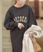 LOGO SWEAT FLARE ONEPIECE