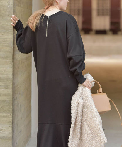 LOGO SWEAT FLARE ONEPIECE