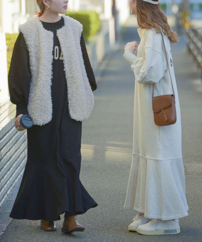 LOGO SWEAT FLARE ONEPIECE