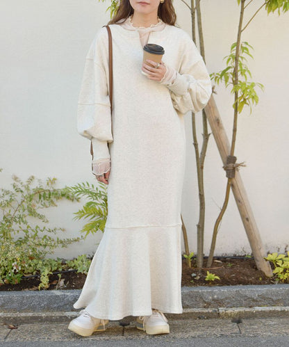 LOGO SWEAT FLARE ONEPIECE