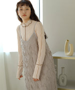 SHAGGY JACQUARD ONEPIECE