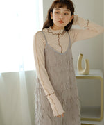 SHAGGY JACQUARD ONEPIECE
