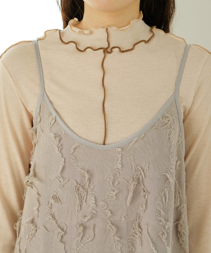 SHAGGY JACQUARD ONEPIECE