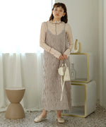SHAGGY JACQUARD ONEPIECE