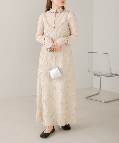 SHAGGY JACQUARD ONEPIECE