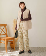 REVERSIBLE JACQUARD PANTS