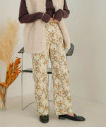 REVERSIBLE JACQUARD PANTS
