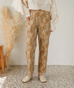 REVERSIBLE JACQUARD PANTS