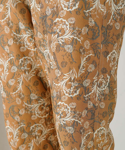 REVERSIBLE JACQUARD PANTS