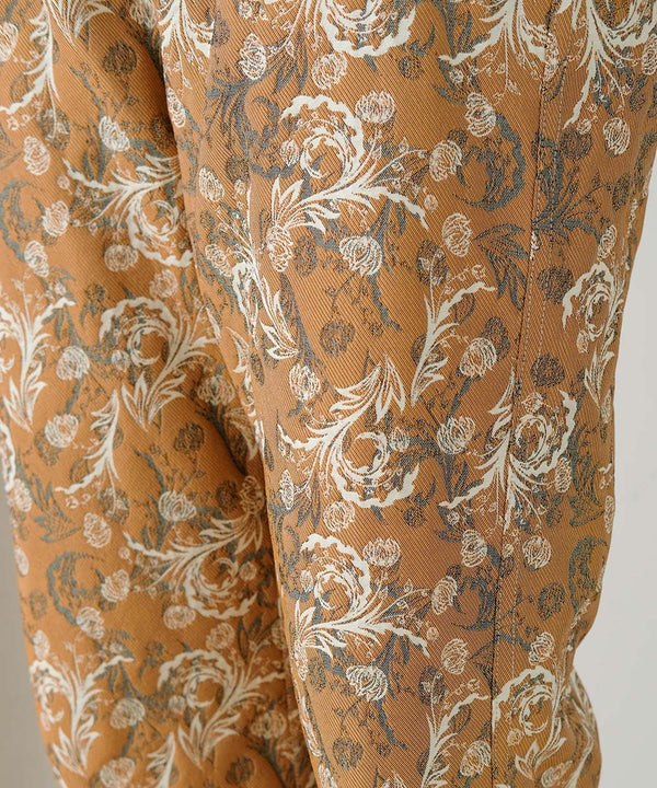 REVERSIBLE JACQUARD PANTS