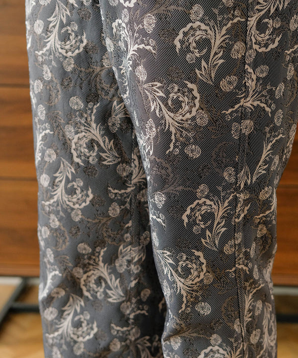 REVERSIBLE JACQUARD PANTS