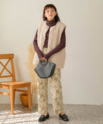 REVERSIBLE JACQUARD PANTS