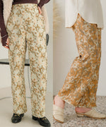 REVERSIBLE JACQUARD PANTS