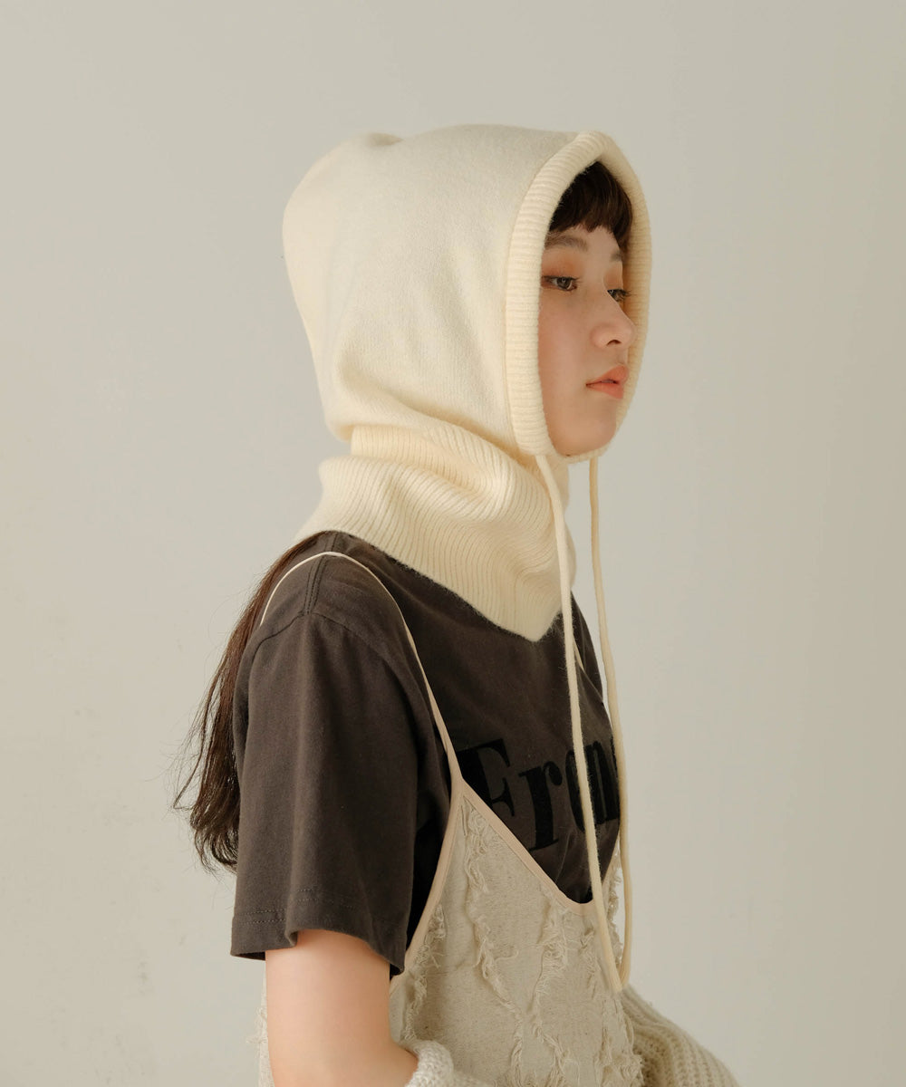 BALACLAVA KNIT HOOD WARMER