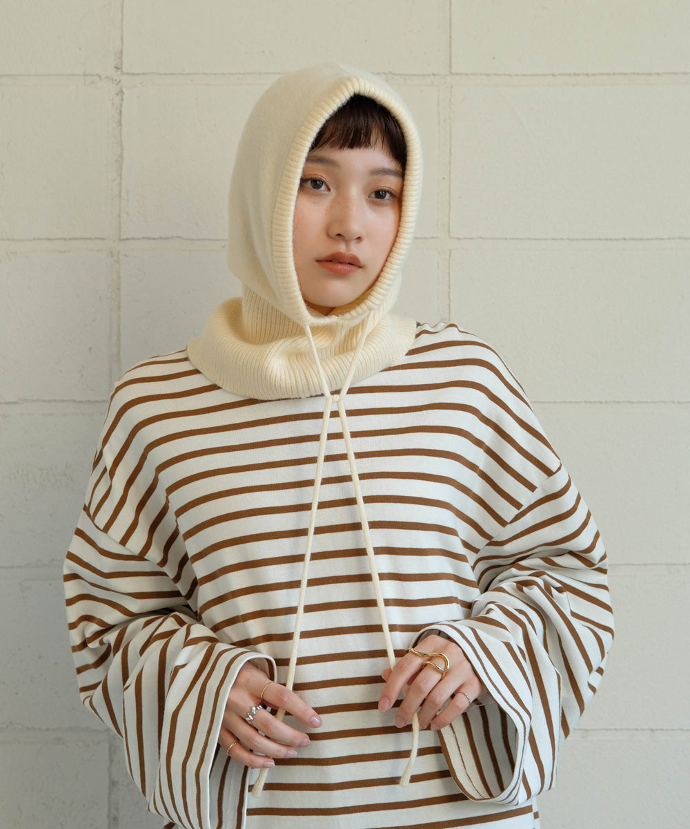 BALACLAVA KNIT HOOD WARMER