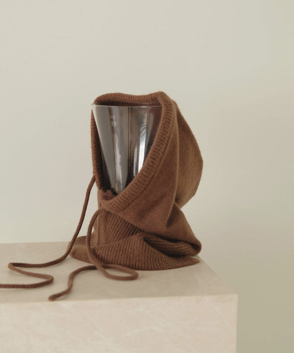 BALACLAVA KNIT HOOD WARMER