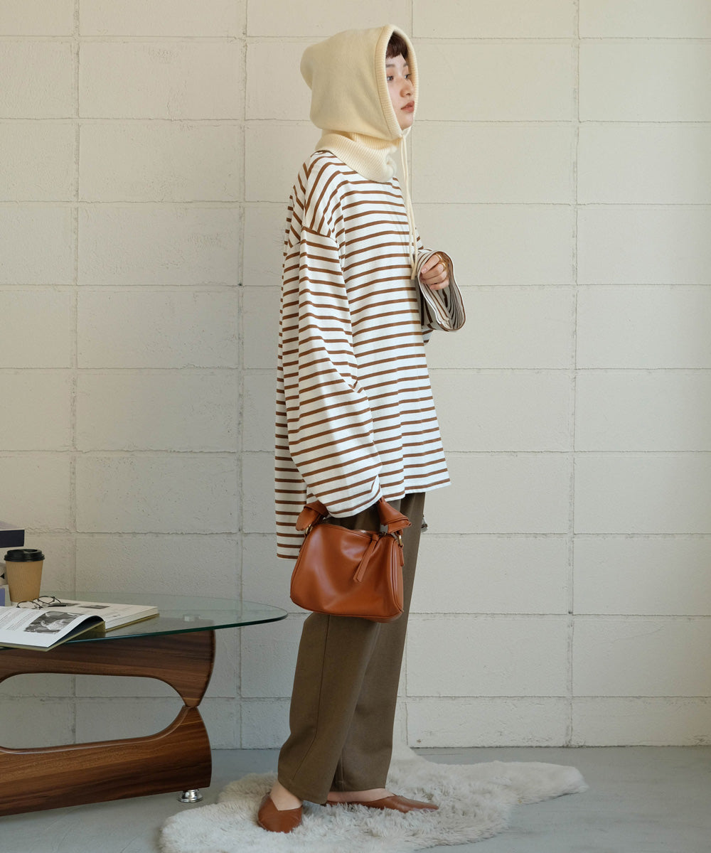 BALACLAVA KNIT HOOD WARMER