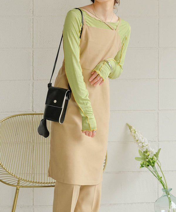 ONEPIECE + SLIT PANTS SET