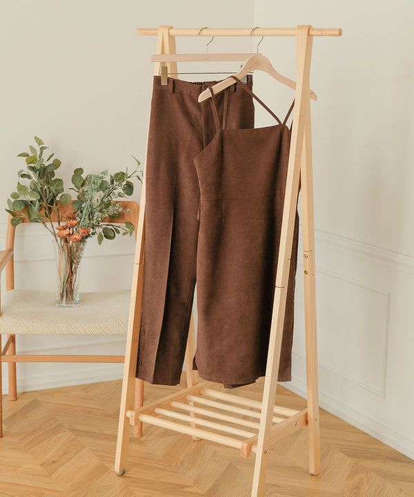 ONEPIECE + SLIT PANTS SET