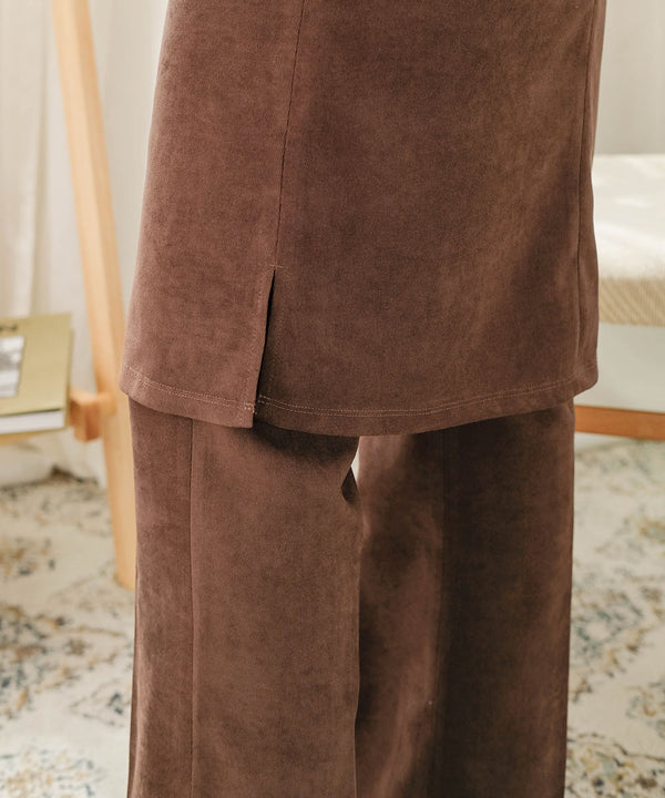 ONEPIECE + SLIT PANTS SET