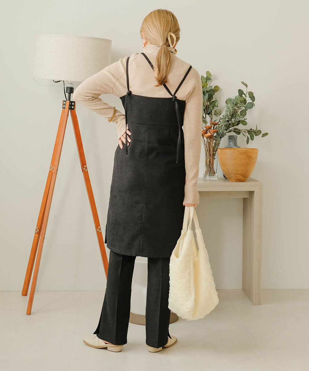 ONEPIECE + SLIT PANTS SET