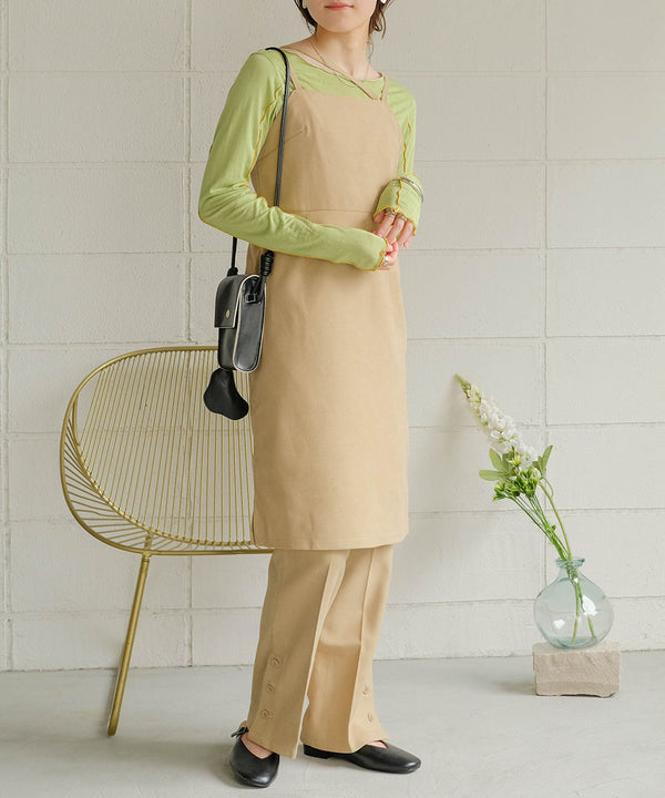 ONEPIECE + SLIT PANTS SET