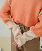 COLLAR REVERSIBLE KNIT