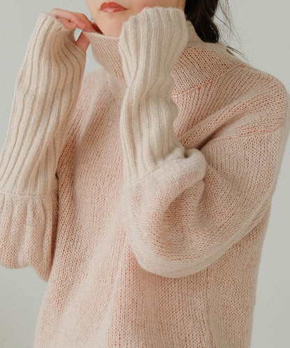 COLLAR REVERSIBLE KNIT