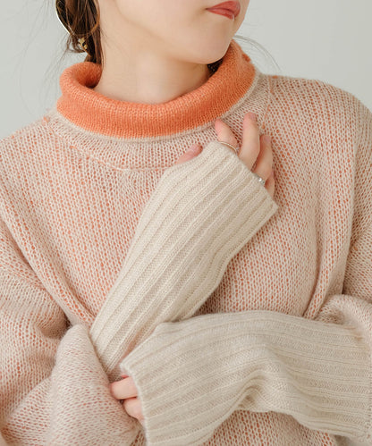 COLLAR REVERSIBLE KNIT