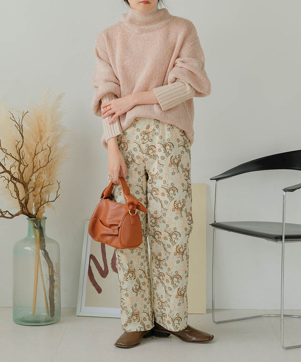 COLLAR REVERSIBLE KNIT
