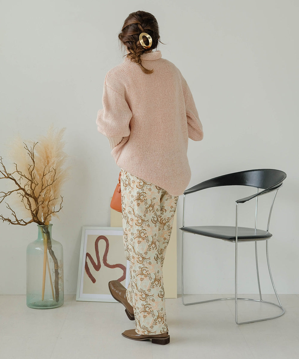 COLLAR REVERSIBLE KNIT