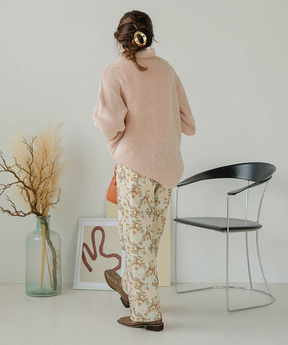 COLLAR REVERSIBLE KNIT