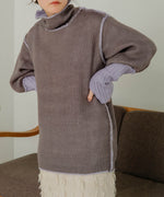 COLLAR REVERSIBLE KNIT