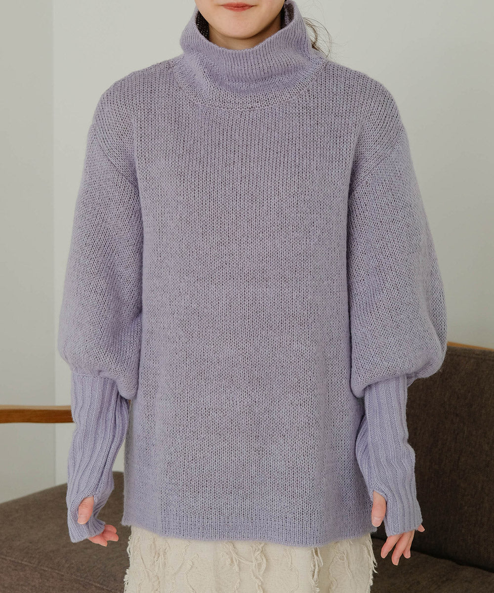 COLLAR REVERSIBLE KNIT