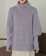 COLLAR REVERSIBLE KNIT