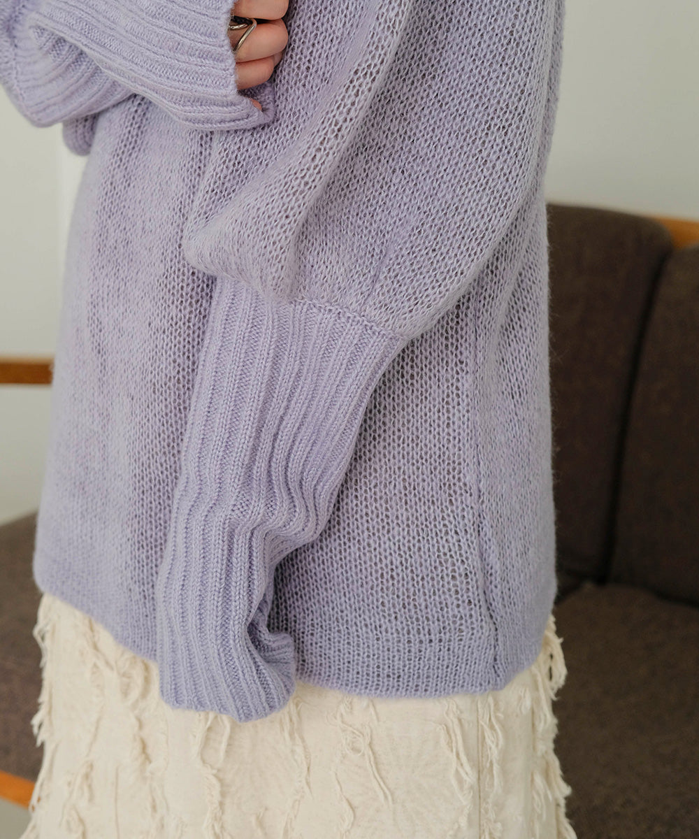 COLLAR REVERSIBLE KNIT