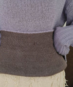 COLLAR REVERSIBLE KNIT