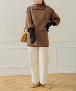 COLLAR REVERSIBLE KNIT
