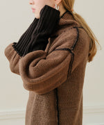 COLLAR REVERSIBLE KNIT