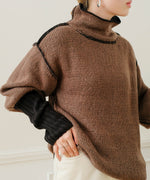COLLAR REVERSIBLE KNIT