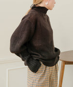 COLLAR REVERSIBLE KNIT