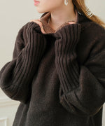 COLLAR REVERSIBLE KNIT